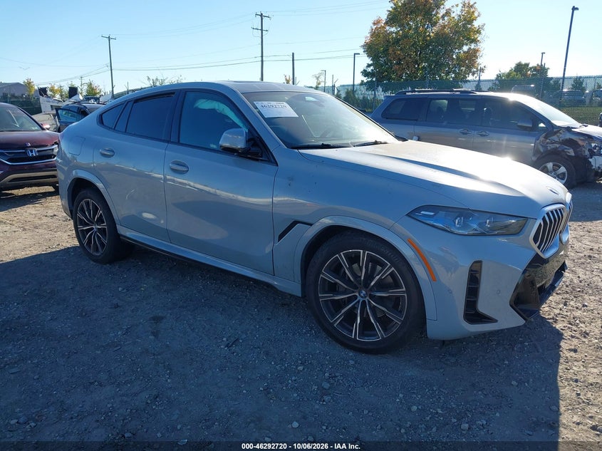 Vin: 5ux33ex0xs9w53052, lot: 46792883, bmw x6 xdrive40i 2025 img_1