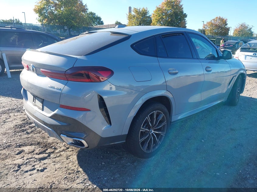 Vin: 5ux33ex0xs9w53052, lot: 46792883, bmw x6 xdrive40i 20254