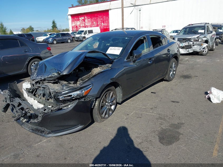 Vin: jm1gl1um8j1311387, lot: 46792894, mazda mazda6 sport 20182
