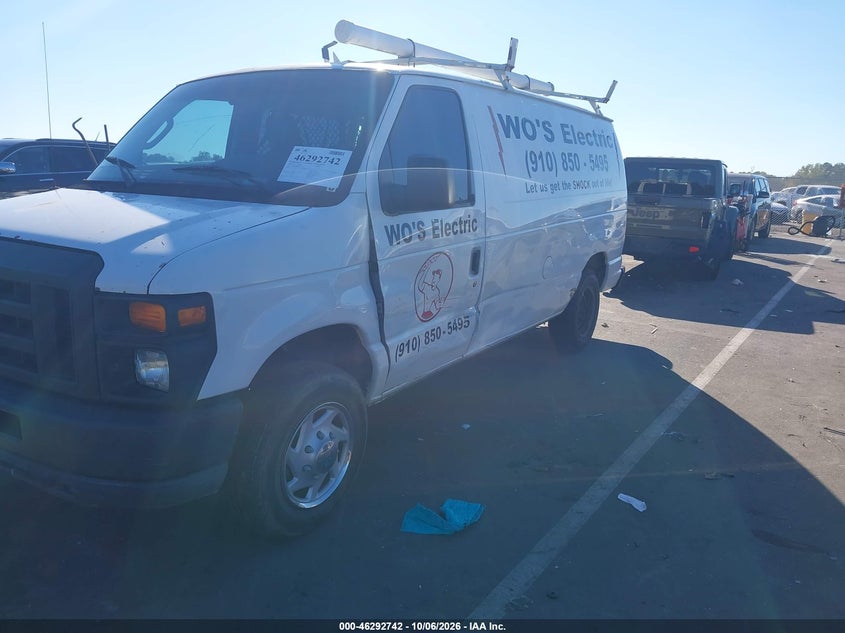 Vin: 1ftne1ew6bda46454, lot: 46792905, ford e-150 commercial 20112