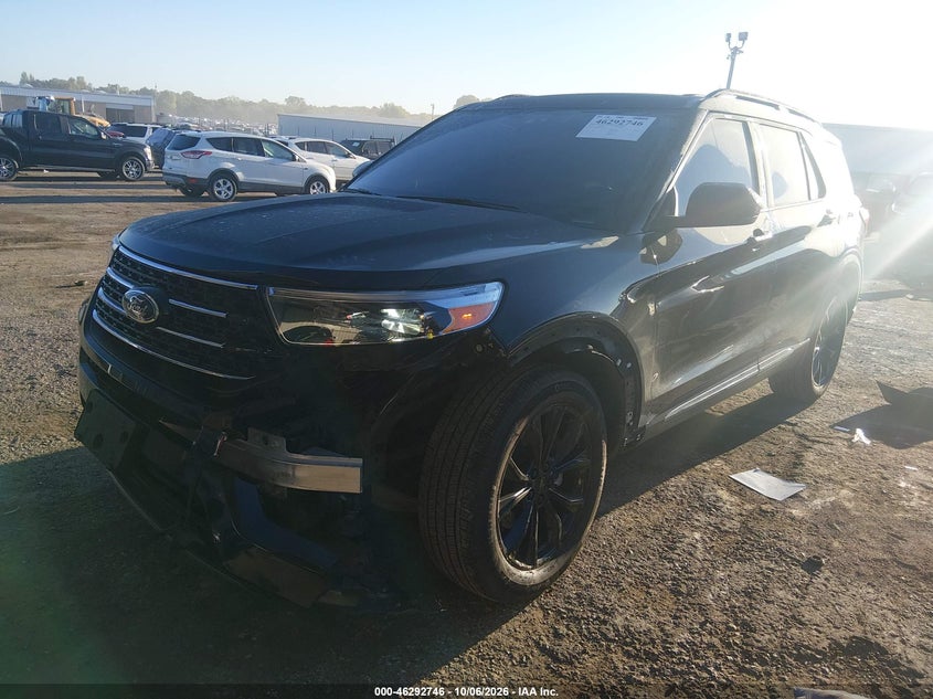 Vin: 1fmsk8dh0rga13350, lot: 46792909, ford explorer xlt 20242