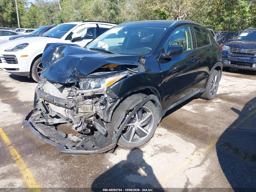 Vin: 3czru6h54mm712152, lot: 46792917, honda hr-v awd ex 20212