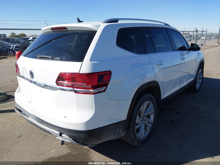 Vin: 1v2cp2ca0jc597884, lot: 46792931, volkswagen atlas 2.0t se 20184