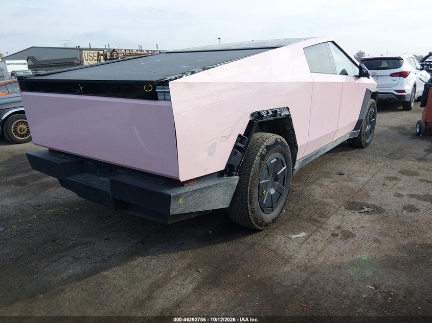 Vin: 7g2cehed7sa066603, lot: 46792949, tesla cybertruck all-wheel drive 20254