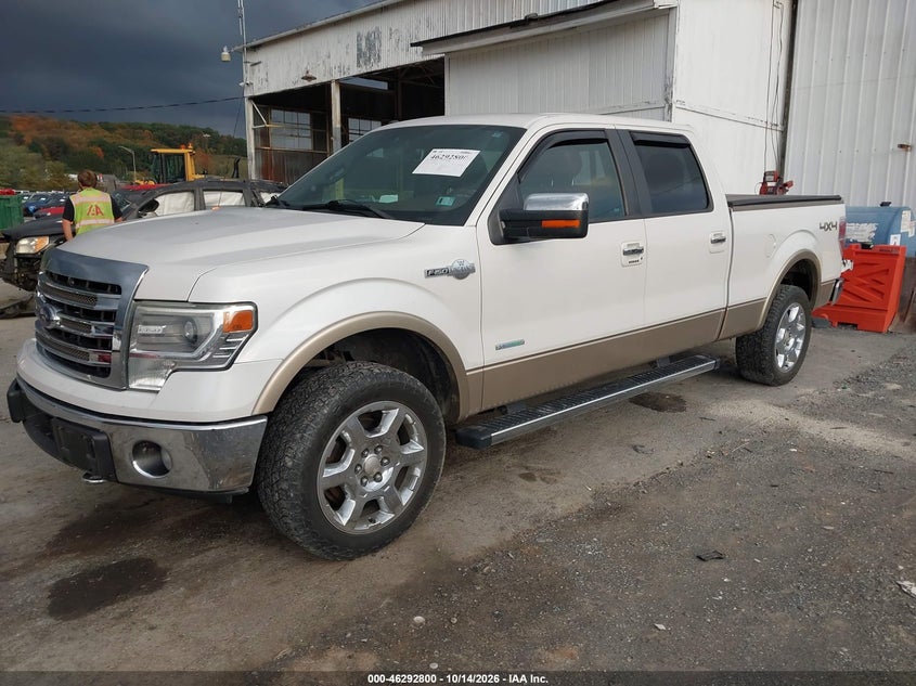 Vin: 1ftfw1et6eke04000, lot: 46792963, ford f-150 king ranch 20142