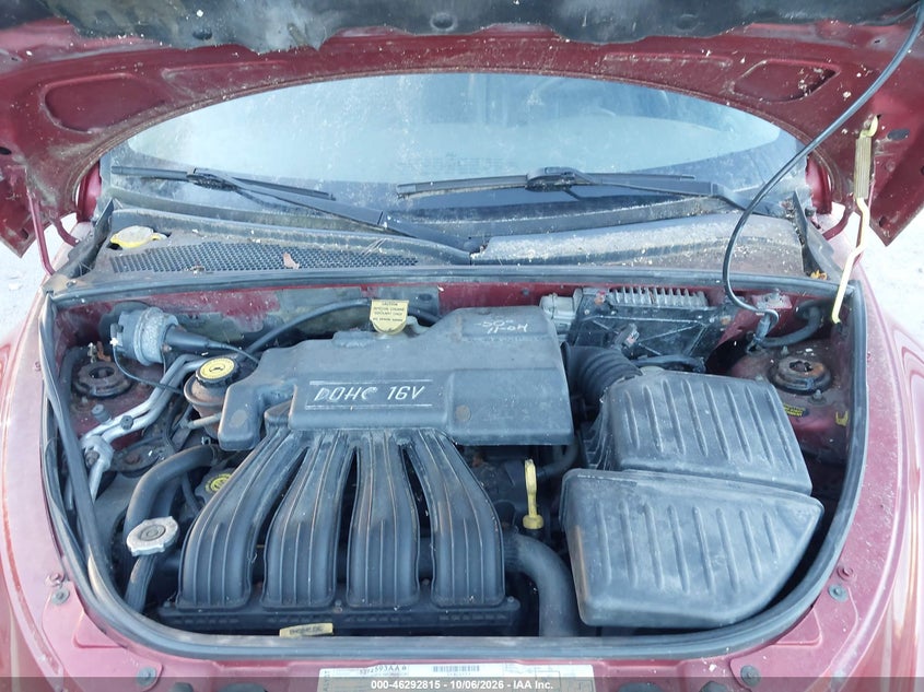 CHRYSLER PT CRUISER 2001 VIN 3C8FY4BB31T678480