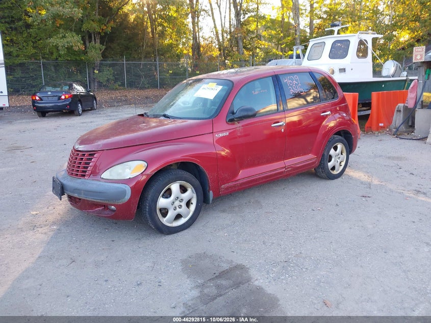 2001 Chrysler Pt Cruiser, Normal Wear & Tear, IAAI, VIN 3C8FY4BB31T678480 — photo 2