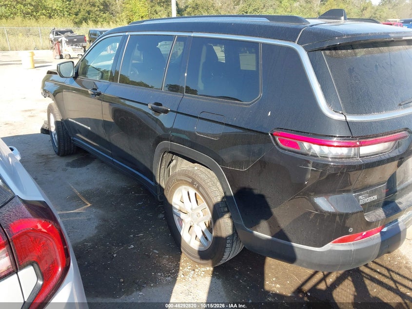 Vin: 1c4rjjag5m8175292, lot: 46792983, jeep grand cherokee l laredo 4x2 20213