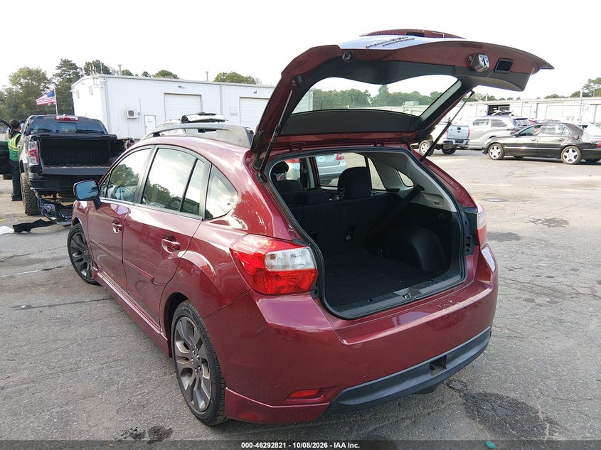 Vin: jf1gpal64e8265924, lot: 46792984, subaru impreza 2.0i sport premium 20143