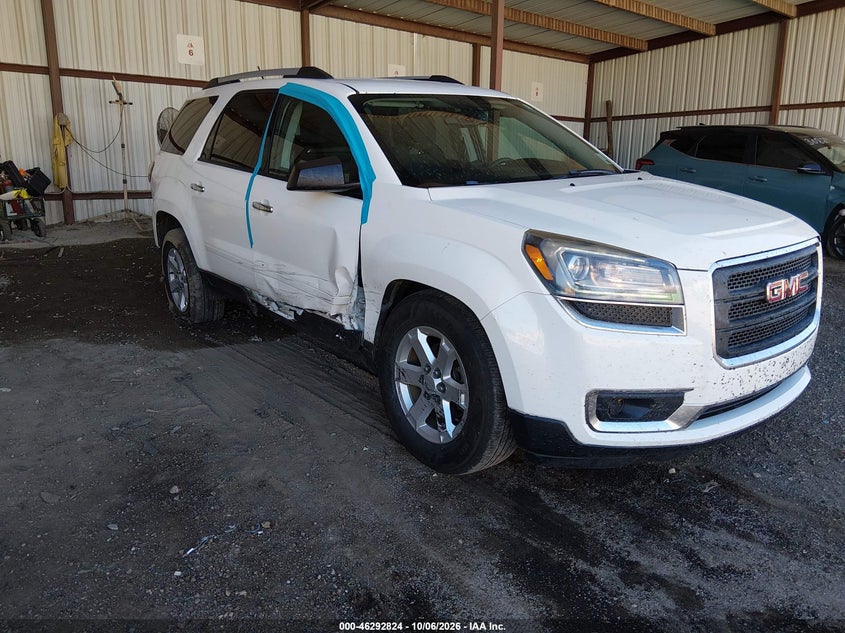 Vin: 1gkkvpkd9fj269897, lot: 46792987, gmc acadia sle-2 20151