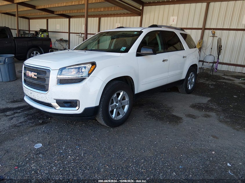 Vin: 1gkkvpkd9fj269897, lot: 46792987, gmc acadia sle-2 20152
