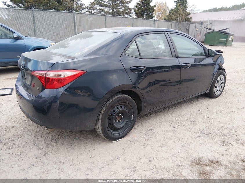 Vin: 2t1burhe3jc997486, lot: 46793012, toyota corolla le 20184