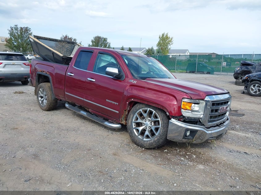 Vin: 1gtv2vec8ez186129, lot: 46793017, gmc sierra 1500 slt 20141