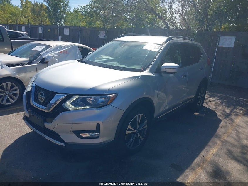 Vin: 5n1at2mv2jc730646, lot: 46793033, nissan rogue sl 20182