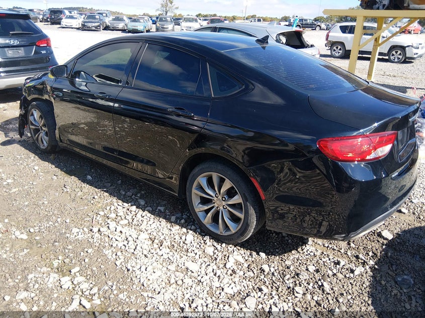 Vin: 1c3cccdg6fn540174, lot: 46793036, chrysler 200 s 20153