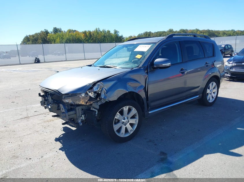 Vin: ja4jt3aw8cu019998, lot: 46793038, mitsubishi outlander se 20122