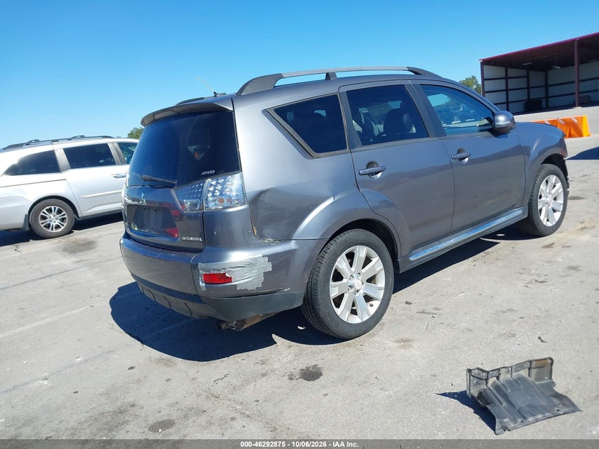 Vin: ja4jt3aw8cu019998, lot: 46793038, mitsubishi outlander se 20124
