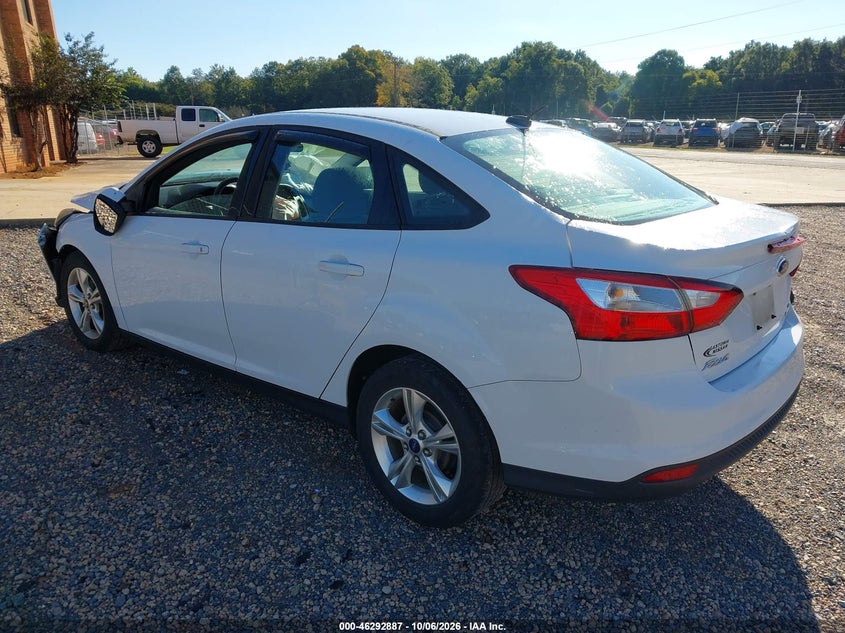 Vin: 1fadp3f28el114833, lot: 46793050, ford focus se 20143