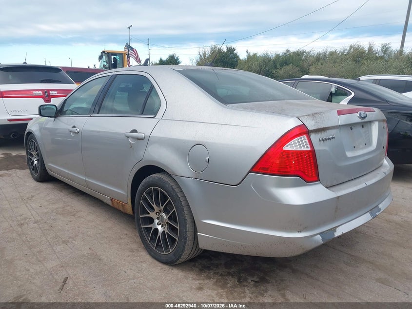 Vin: 3fahp0ha8cr332063, lot: 46793103, ford fusion se 20123