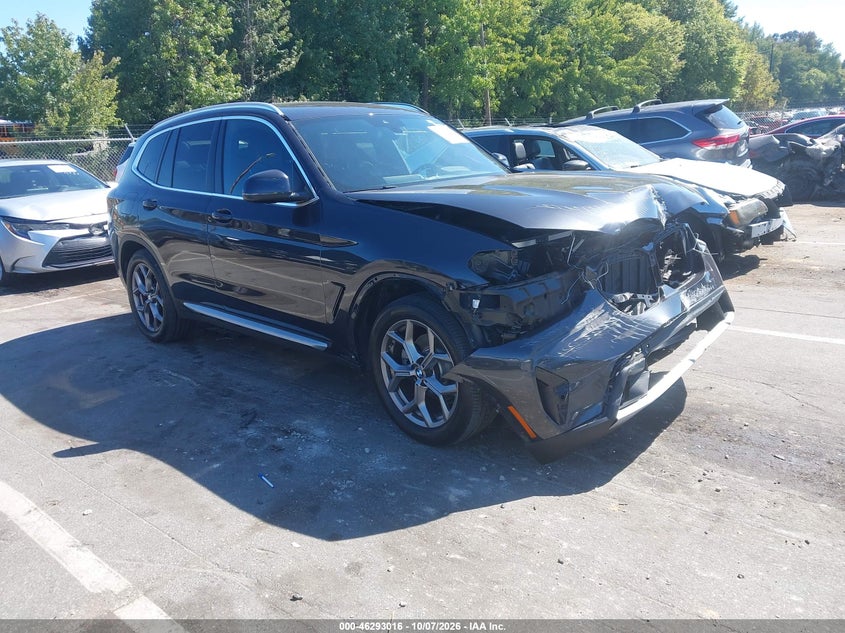 Vin: wbx57dp04nn171894, lot: 46793179, bmw x3 xdrive30i 2022 img_1