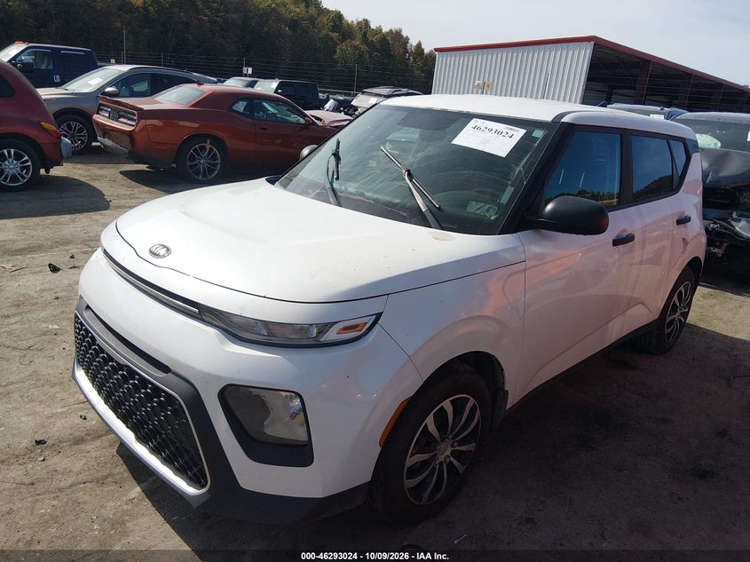 Vin: kndj22au8l7032007, lot: 46793188, kia soul lx 20202