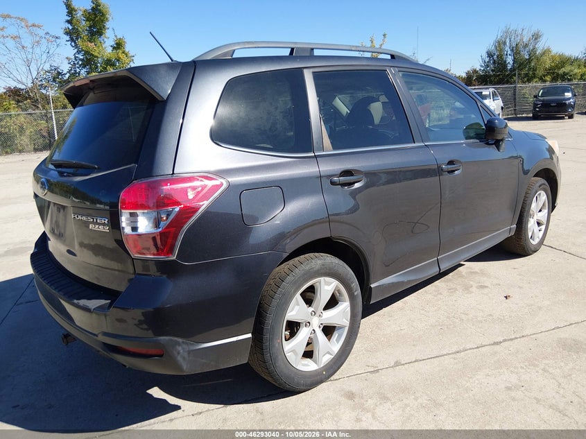 Vin: jf2sjahc9fh441194, lot: 46793203, subaru forester 2.5i limited 20154
