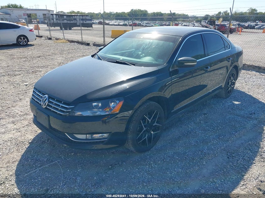 Vin: 1vwcn7a34ec062391, lot: 46793204, volkswagen passat 2.0l tdi sel premium 20142