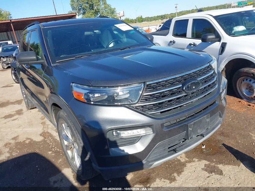 Vin: 1fmsk8dh2lgb21220, lot: 46793221, ford explorer xlt 2020 img_1