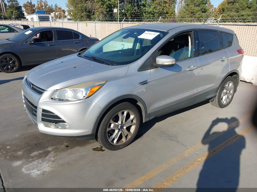 Vin: 1fmcu0hx4dub41019, lot: 46793289, ford escape sel 20132