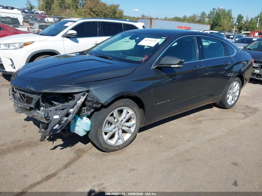 Vin: 2g11z5s3xk9108819, lot: 46793296, chevrolet impala lt 20192