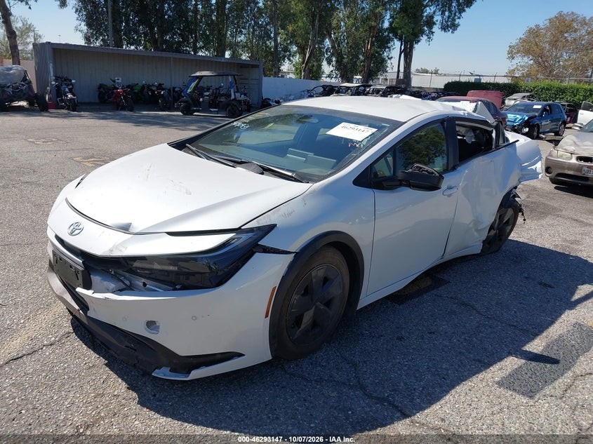 Vin: jtdacaau4t3073040, lot: 46793310, toyota prius le 20262