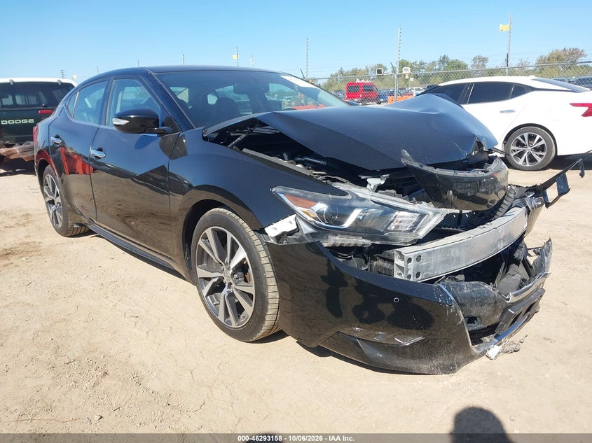 Vin: 1n4aa6apxhc403239, lot: 46793321, nissan maxima 3.5 sv 20171