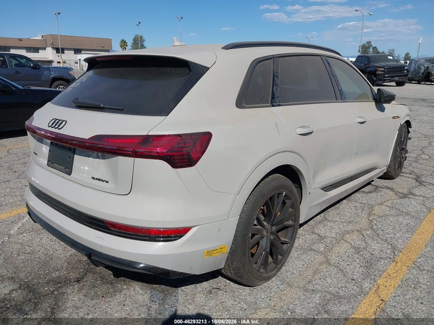 Vin: wa1vabge6nb023174, lot: 46793376, audi e-tron chronos quattro 20224