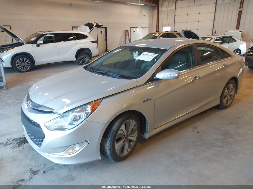 Vin: kmhec4a42ea111670, lot: 46793377, hyundai sonata hybrid limited 20142