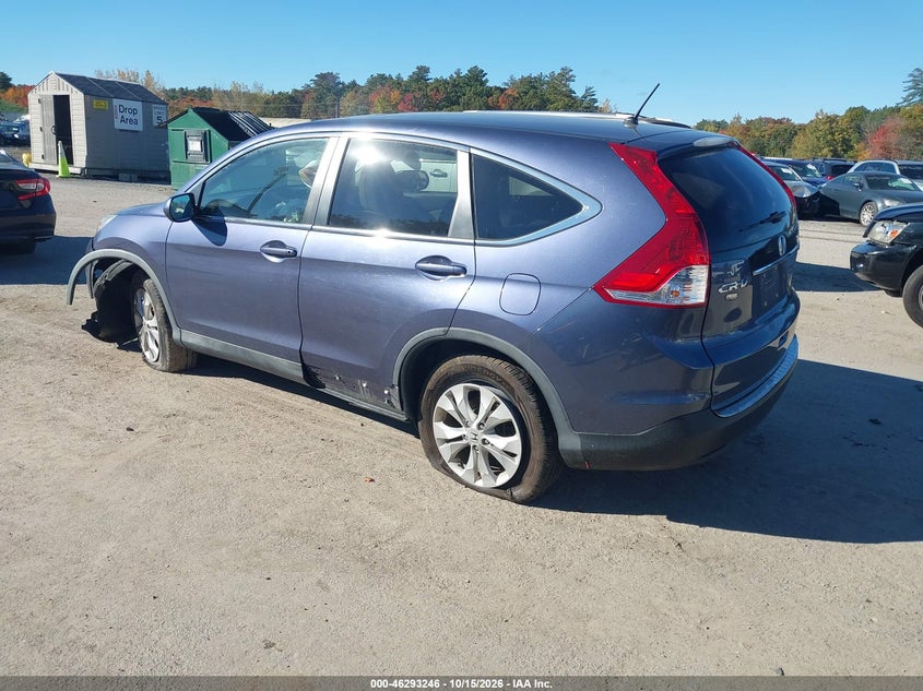 Vin: 2hkrm4h58dh660153, lot: 46793409, honda cr-v ex 20133