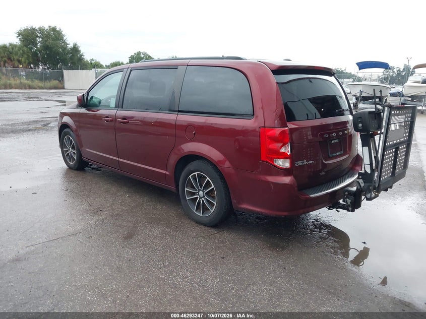 Vin: 2c4rdgeg6jr343297, lot: 46793410, dodge grand caravan gt 20183