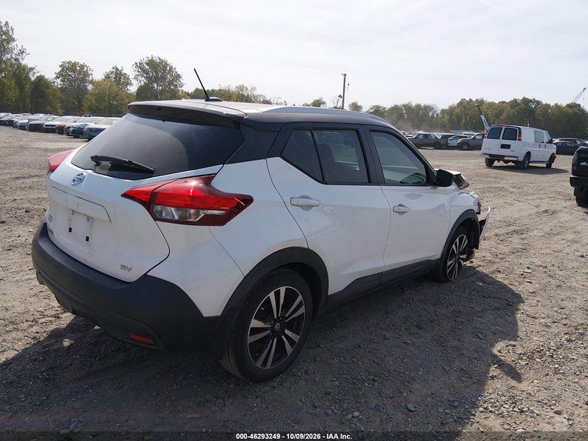 Vin: 3n1cp5cu8jl519891, lot: 46793412, nissan kicks sv 20184