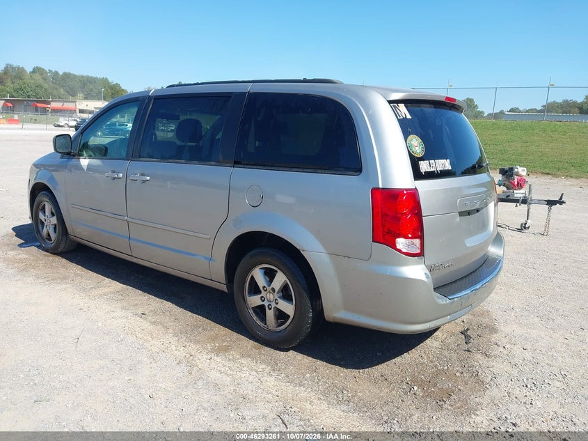 Vin: 2c4rdgcg8dr575603, lot: 46793424, dodge grand caravan sxt 20133