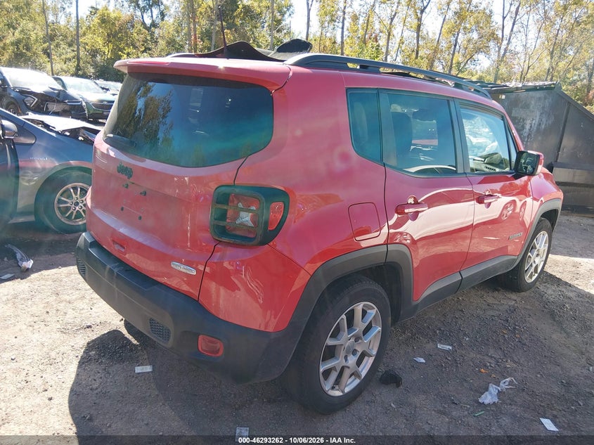 Vin: zacnjabb1kpj89095, lot: 46793425, jeep renegade latitude fwd 20194