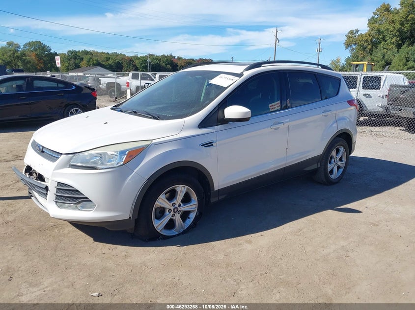 Vin: 1fmcu0gx4eua03306, lot: 46793431, ford escape se 20142