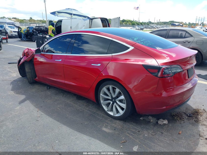 Vin: 5yj3e1ecxlf627253, lot: 46793442, tesla model 3 performance dual motor all-wheel drive 20203