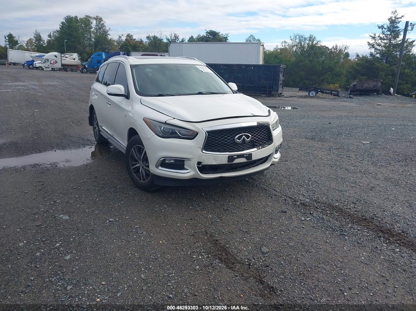 Vin: 5n1dl0mn9hc540046, lot: 46793466, infiniti qx60 20171