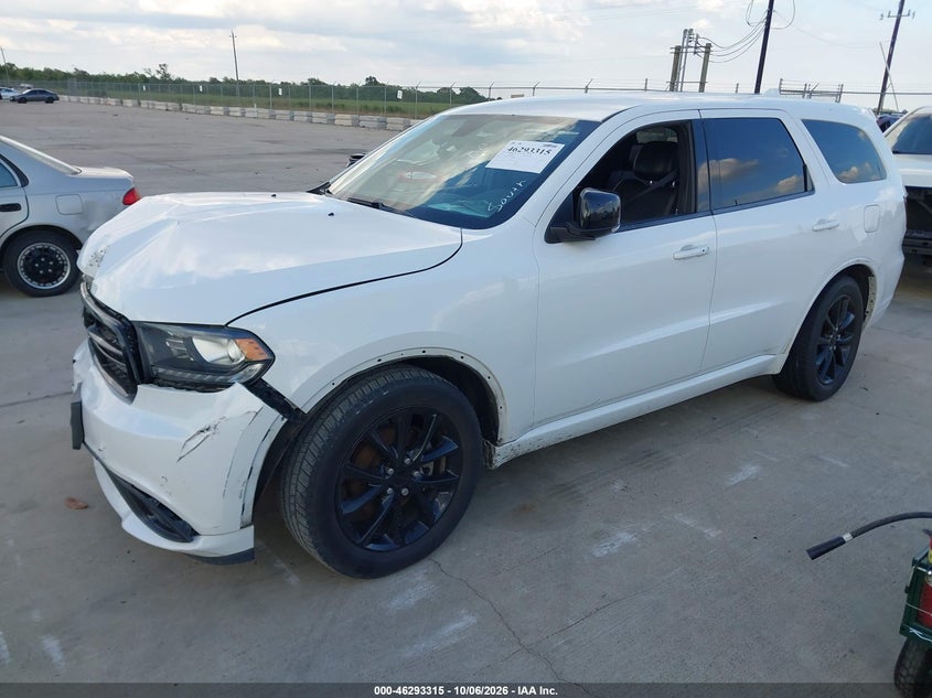 Vin: 1c4rdhdg0hc669574, lot: 46793478, dodge durango gt rwd 20172
