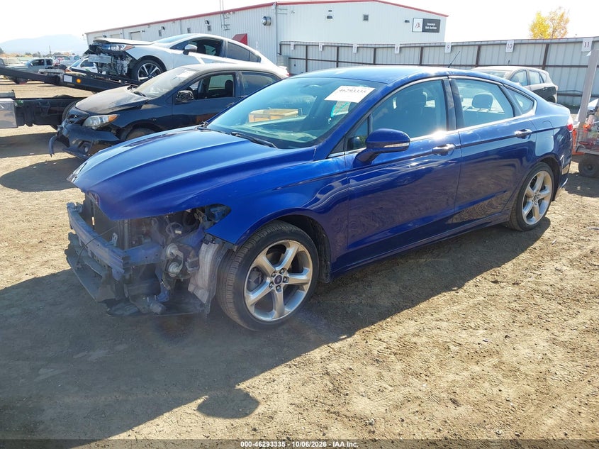 Vin: 1fa6p0h75e5404466, lot: 46793498, ford fusion se 20142