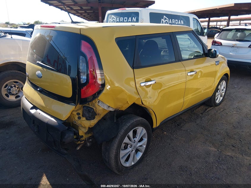 Vin: kndjp3a50e7034918, lot: 46793520, kia soul + 20144