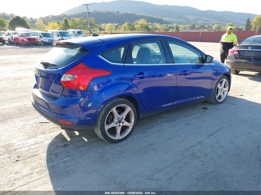 Vin: 1fadp3n24dl230398, lot: 46793531, ford focus titanium 20134
