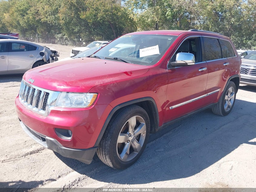 Vin: 1j4rr6gt0bc551525, lot: 46793555, jeep grand cherokee overland 20112