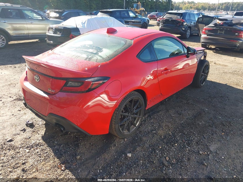 Vin: jf1znbe10p9764089, lot: 46793557, toyota gr86 premium 20234