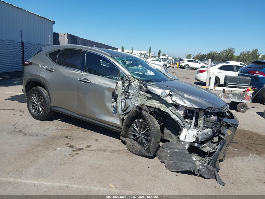 Vin: 2t2agcez0nc005099, lot: 46793561, lexus nx 350 20221