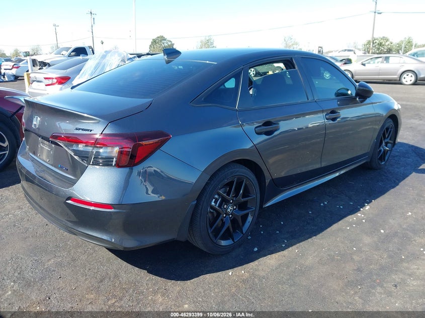 Vin: 2hgfe4f82th314069, lot: 46793562, honda civic hybrid sport/sport touring 20264